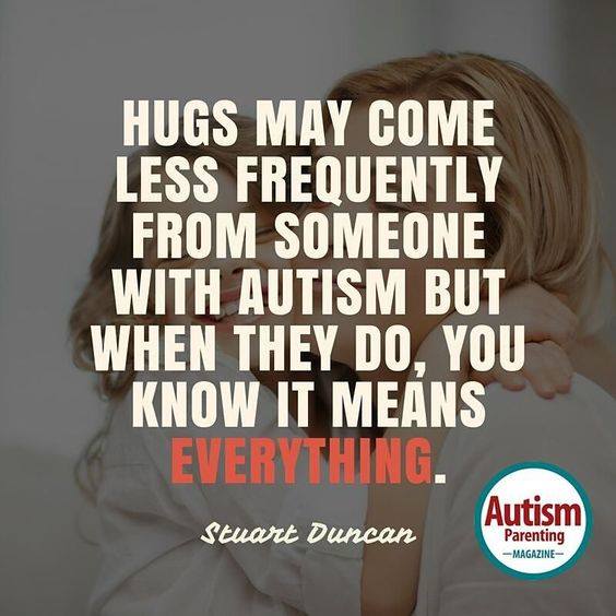 autism hugs